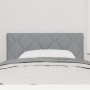 Cabezal  Diseño Bloques Diamante Gris Claro 100 cm Tela | Foro24.es | Tu tienda online para hogar, jardín y más Foro24.es