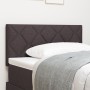 Cabezal  Diseño de Bloques de Diamante Marrón Oscuro 100 cm Tela | Foro24.es | Tu tienda online para hogar, jardín y más Foro24.es