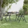 Anthracite expanded metal mesh garden table 80x80x72 cm by vidaXL, Garden tables - Ref: Foro24-317345, Price: 146,29 €, Disco...