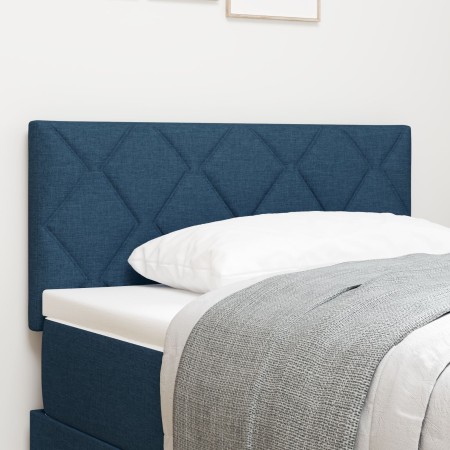 Cabecero Diseño de Bloques de Diamante Azul 100 cm Tela | Foro24.es | Tu tienda online para hogar, jardín y más Foro24.es
