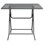 Anthracite expanded metal mesh garden table 80x80x72 cm by vidaXL, Garden tables - Ref: Foro24-317345, Price: 146,29 €, Disco...