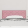 Cabecero Diseño de Bloques de Diamante Rosa 100 cm Terciopelo von , Kopf- und Fußteile - Ref: Foro24-42007240, Preis: 47,37 €...