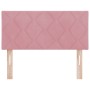 Cabecero Diseño de Bloques de Diamante Rosa 100 cm Terciopelo von , Kopf- und Fußteile - Ref: Foro24-42007240, Preis: 47,37 €...