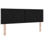 Cabecero Diseño de Bloques de Diamante Negro 140 cm Tela von , Kopf- und Fußteile - Ref: Foro24-42007243, Preis: 62,04 €, Rab...