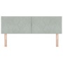 Cabecero  Diseño de Bloques de Diamante Gris Claro 140 cm Terciopelo | Foro24.es | Tu tienda online para hogar, jardín y más Foro24.es