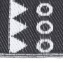 Alfombra de exterior PP negra 160x230 cm de vidaXL, Protectores para exterior - Ref: Foro24-316979, Precio: 40,60 €, Descuent...