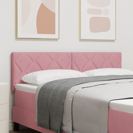 Cabezal de Diseño de Bloques de Diamante Rosa 140 cm Terciopelo | Foro24.es | Tu tienda online para hogar, jardín y más Foro24.es
