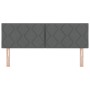 cabecero diseño de bloques de diamante gris oscuro 160 cm tela | Foro24.es | Tu tienda online para hogar, jardín y más Foro24.es
