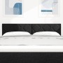 Cabecera diseño de bloques de diamante negra 160 cm tela | Foro24.es | Tu tienda online para hogar, jardín y más Foro24.es