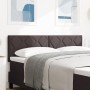 Cabecero Diseño de Bloques de Diamante Marrón Oscuro 160 cm Tela | Foro24.es | Tu tienda online para hogar, jardín y más Foro24.es