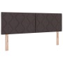 Cabecero Diseño de Bloques de Diamante Marrón Oscuro 160 cm Tela | Foro24.es | Tu tienda online para hogar, jardín y más Foro24.es