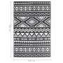 Black PP outdoor rug 160x230 cm by vidaXL, Outdoor protectors - Ref: Foro24-316979, Price: 39,42 €, Discount: %