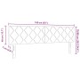 Cabecero diseño de bloques de diamante azul 160 cm tela | Foro24.es | Tu tienda online para hogar, jardín y más Foro24.es