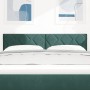 Cabecero Diseño de Bloques de Diamante Verde Oscuro 160 cm Terciopelo von , Kopf- und Fußteile - Ref: Foro24-42007264, Preis:...