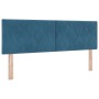 Cabecero de diseño bloques de diamante azul oscuro 160 cm terciopelo | Foro24.es | Tu tienda online para hogar, jardín y más Foro24.es