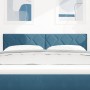 Cabecero de diseño bloques de diamante azul oscuro 160 cm terciopelo | Foro24.es | Tu tienda online para hogar, jardín y más Foro24.es