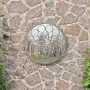 Sand iron round garden mirror for outdoor use 40x3 cm by vidaXL, Mirrors - Ref: Foro24-318365, Price: 83,07 €, Discount: %