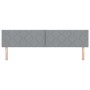 Cabecero Diseño de Bloques de Diamante Gris Claro 200 cm Tela by , Headboards and footboards - Ref: Foro24-42007280, Price: 7...