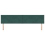 Cabecero Diseño de Bloques de Diamante Verde Oscuro 200 cm Terciopelo von , Kopf- und Fußteile - Ref: Foro24-42007290, Preis:...