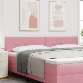 Cabecero Diseño Bloques Diamante Rosa 200 cm
