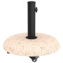 Base de Parasol con Ruedas para Postes de 37/42/52/58mm Piedra Amarilla | Foro24.es | Tu tienda online para hogar, jardín y más Foro24.es