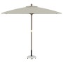 Base de Parasol con Ruedas para Postes de 37/42/52/58mm de Concreto Blanco | Foro24.es | Tu tienda online para hogar, jardín y más Foro24.es