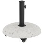 Base de Parasol con Ruedas para Postes de 37/42/52/58mm de Concreto Blanco | Foro24.es | Tu tienda online para hogar, jardín y más Foro24.es