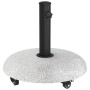 Base de Parasol con Ruedas para postes de 37/42/52/58mm Gris Claro Concreto | Foro24.es | Tu tienda online para hogar, jardín y más Foro24.es
