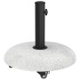 Base de Parasol con Ruedas para postes de 37/42/52/58mm Gris Claro Concreto | Foro24.es | Tu tienda online para hogar, jardín y más Foro24.es