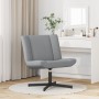 Silla Giratoria Gris Claro Tela Mediana Giratoria von , Stühle - Ref: Foro24-42007325, Preis: 125,68 €, Rabatt: %