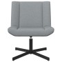 Silla Giratoria Gris Claro Tela Mediana Giratoria von , Stühle - Ref: Foro24-42007325, Preis: 125,68 €, Rabatt: %