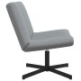 Silla Giratoria Gris Claro Tela Mediana Giratoria von , Stühle - Ref: Foro24-42007325, Preis: 125,68 €, Rabatt: %