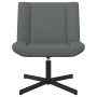 Silla Giratoria Gris Oscuro Tela, Metal Mediana Silla Giratoria de , Sillas - Ref: Foro24-42007326, Precio: 125,68 €, Descuen...