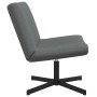 Silla Giratoria Gris Oscuro Tela, Metal Mediana Silla Giratoria de , Sillas - Ref: Foro24-42007326, Precio: 125,68 €, Descuen...
