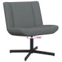 Silla Giratoria Gris Oscuro Tela, Metal Mediana Silla Giratoria de , Sillas - Ref: Foro24-42007326, Precio: 125,68 €, Descuen...