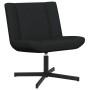 Silla Giratoria Negra Tela, Metal Estándar Giratoria by , Chairs - Ref: Foro24-42007327, Price: 125,68 €, Discount: %