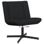 Silla Giratoria Negra Tela, Metal Estándar Giratoria by , Chairs - Ref: Foro24-42007327, Price: 125,68 €, Discount: %