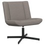 Silla de Acento Taupe Tela, Base de Metal Estándar Ergonómica | Foro24.es | Tu tienda online para hogar, jardín y más Foro24.es