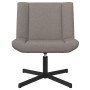 Silla de Acento Taupe Tela, Base de Metal Estándar Ergonómica | Foro24.es | Tu tienda online para hogar, jardín y más Foro24.es