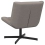 Silla de Acento Taupe Tela, Base de Metal Estándar Ergonómica | Foro24.es | Tu tienda online para hogar, jardín y más Foro24.es