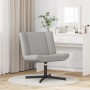 Silla de acento Gris claro Tapizado de tela y base de metal | Foro24.es | Tu tienda online para hogar, jardín y más Foro24.es