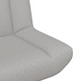 Silla de acento Gris claro Tapizado de tela y base de metal | Foro24.es | Tu tienda online para hogar, jardín y más Foro24.es