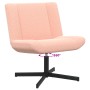 Silla de Acento Rosa Bebé Poliéster, Metal Estándar Giratoria de , Sillas - Ref: Foro24-42007336, Precio: 130,03 €, Descuento: %