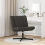 Silla de Acento Gris Oscuro Tela con Base de Metal Mediana | Foro24.es | Tu tienda online para hogar, jardín y más Foro24.es