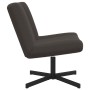 Silla de Acento Gris Oscuro Tela con Base de Metal Mediana | Foro24.es | Tu tienda online para hogar, jardín y más Foro24.es
