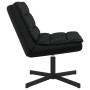 Silla Giratoria Negra Cuero sintético, Acero Mediana Silla Negra von , Stühle - Ref: Foro24-42007339, Preis: 121,63 €, Rabatt: %