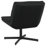 Silla Giratoria Negra Cuero sintético, Acero Mediana Silla Negra von , Stühle - Ref: Foro24-42007339, Preis: 121,63 €, Rabatt: %