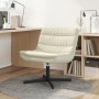 Silla Giratoria Crema Cuero Sintético Mediana Giratoria by , Chairs - Ref: Foro24-42007340, Price: 132,06 €, Discount: %