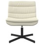 Silla Giratoria Crema Cuero Sintético Mediana Giratoria by , Chairs - Ref: Foro24-42007340, Price: 132,06 €, Discount: %