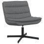 Silla Giratoria Gris Cuero Sintético Mediana Giratorio von , Stühle - Ref: Foro24-42007341, Preis: 132,06 €, Rabatt: %